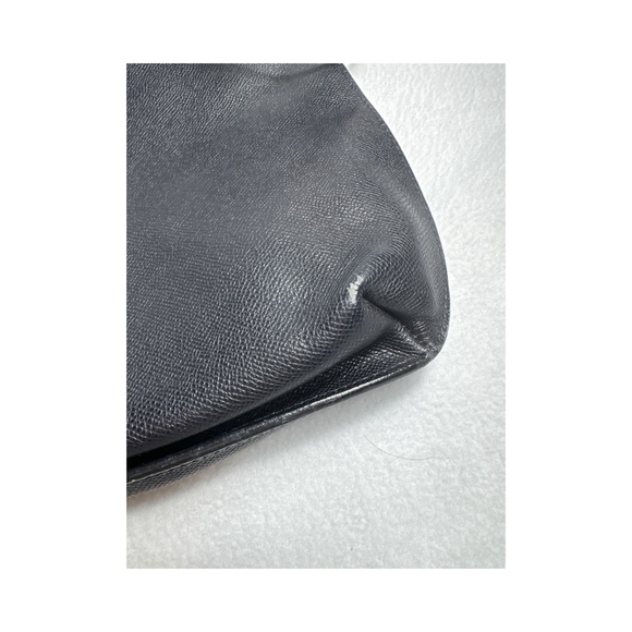 Authentic CHANEL Black Grained Calfskin Shopping Tote - Picture 15 of 15